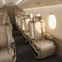 Nouveau style de siège de voiture en cuir de luxe modifié, siège Captain Maybach pour Vclass Vito Metris W447 Sprinter W907 Van Plane