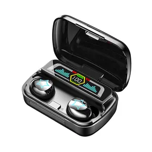 New Chegou AS-07 Preço barato Power Bank Wireless Earbuds Touch display digital TWS Fone De Ouvido Para Gaming Sport Viagem