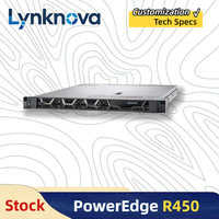 Serveur en rack 1U PowerEdge R450 série R, processeur Intel Xeon de 4e génération, personnalisable, en stock