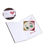 Module musical à capteur de lumière, puce vocale, carte de vœux d'anniversaire personnalisée, module sonore avec lumières