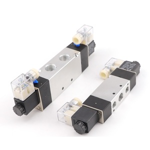 Airtac — électrovanne de contrôle Airtac 4V série 5/2 voies, électrovanne pneumatique 4V120 4V220 <span class=keywords><strong>4V320</strong></span> 4V420 - Product Image 4