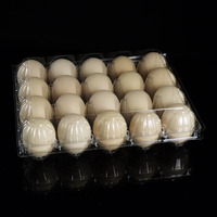 Professional Food Grade CPET Clear Plastic Egg Tray Blister Stackable Anti-Shock Custom Factory Direct Supply