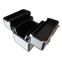 Valise de Maquillage Professionnelle Portable Grande Capacité Étanche pour Manucure et Beauté – Style Tendance