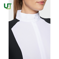 Chemise d'équitation pour femmes, manches longues, respirante, extensible, séchage rapide, protection solaire UV, compétition ou entraînement formel