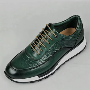 Chaussures habillées classiques en cuir de vache véritable à lacets pour hommes – Élégance et confort pour le bureau, les affaires et les loisirs - Product Image 2