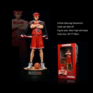 2024 Anime <span class=keywords><strong>Slam</strong></span> <span class=keywords><strong>Dunk</strong></span> Akagi <span class=keywords><strong>Sakuragi</strong></span> Anime Statues PVC Figurines Collection Modèle Enfants Jouets Pour Cadeau De Noël - Product Image 4