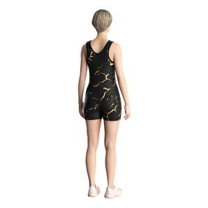 Catsuit de una pieza de alta calidad para mujer, mono de mezclilla negro, playsuit, body para mujer - Product Image 6