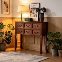 Meuble de rangement de salon en bois massif de style nordique moderne et luxueux, certifié CE UE, pour hôtel, appartement, salon familial