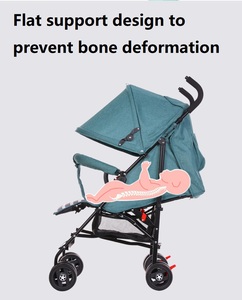 Nouvelle poussette parapluie portable 2026 pour bébé, légère, pliable facilement, réglable, compacte, idéale pour les voyages des enfants - Product Image 3