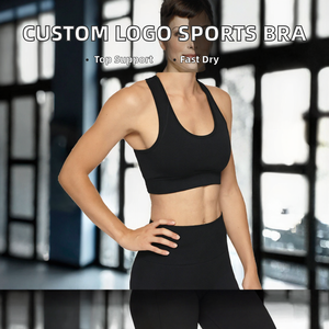Sujetador Deportivo Sin Costuras de Alta Sujeción con Relleno Extraíble para Yoga, Gimnasio y Pilates - Product Image 2