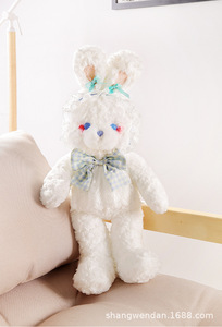 Lolita lapin ours en peluche peluche couette Occasions de mariage meilleur anniversaire saint valentin cadeau meilleur ami camarade de classe - Product Image 6