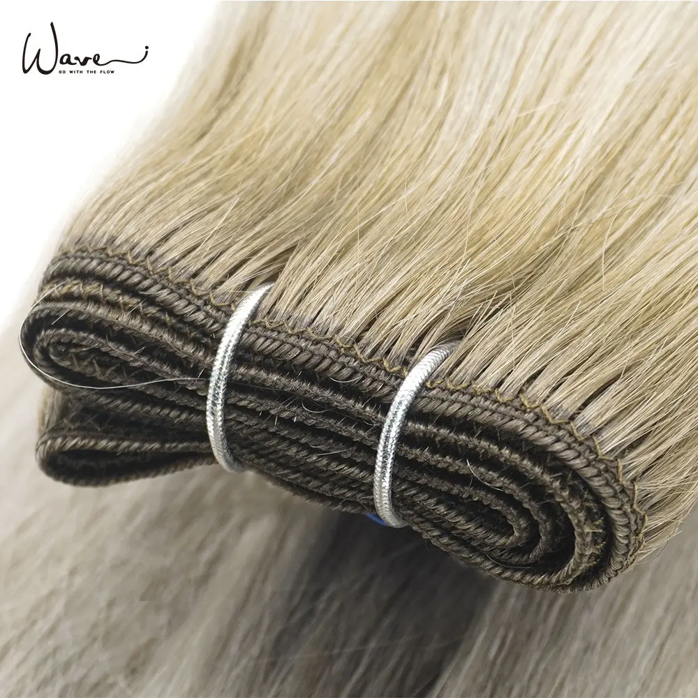 Wave Beauty 100% Virgin Remy Human Hair Wefts All Color Double Drawn Machine Weft Hair Extensions