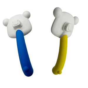 Recién llegado, cepillo para mascotas de autolimpieza rápida con puntos en el extremo deslizante, cepillo para gatos con un botón, peine para perros - Product Image 6