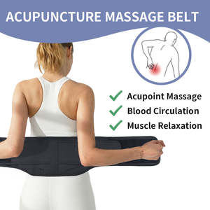 Cinturón de soporte lumbar ajustable para la parte inferior de la espalda, esterilla de acupresión para la cintura con picos de plástico, cinturón de masaje para hombres y mujeres - Product Image 2