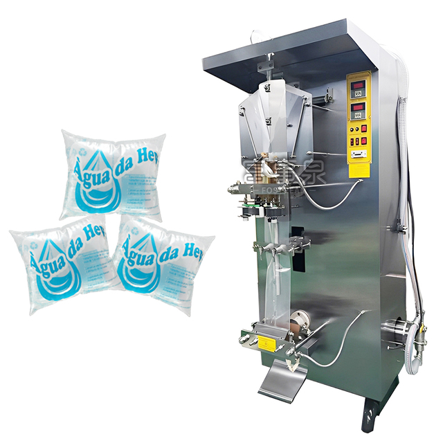Mineral Water Machines Sachet Water Treatment Plant Ligne De Production De Boisson Filling Machines Sachet Filling Machine