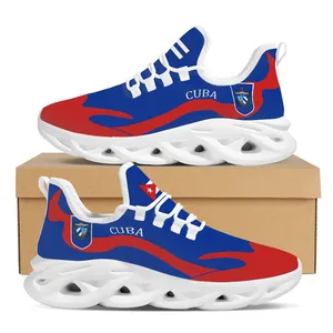 2022 New Trends Cuba country flags pattern sneakers comfortable shoes for teenager China supplier wholesale droshipping