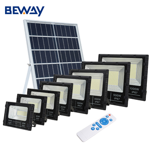 Último Diseño de Luminarias con Batería LiFePO4, 40W 60W 120W 200W 300W 400W 500W 1000W, Reflector Solar LED Negro - Product Image 4