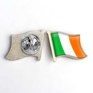 Hurtowa sprzedaz niestandardowych metalowych drapeau odznak broszek odznak z flaga Polski - Product Image 2