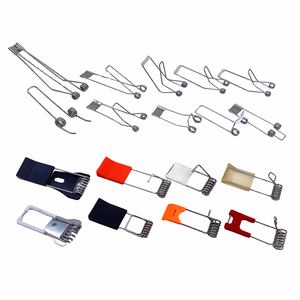 Nhà máy tùy chỉnh ánh sáng mùa xuân clip cho Downlight thép không gỉ lõm chiếu sáng lịch thi đấu kim loại Suối Nước cho <span class=keywords><strong>LED</strong></span> Bảng điều chỉnh - Product Image 1