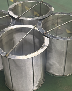 SUS 304 Stainless Steel Woven Wire <b>Mesh</b> <b>Basket</b> - Product Image 6