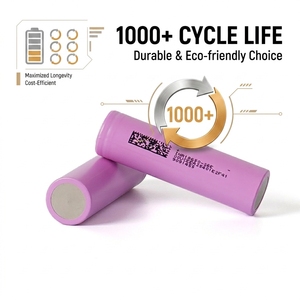 Batterie lithium-ion cylindrique rechargeable 18650 Grade-A 3.7V 5C <span class=keywords><strong>Dmegc</strong></span> <span class=keywords><strong>26e</strong></span> 2600mAh, cellule de batterie, 1000 cycles, véhicules électriques Bis - Product Image 2