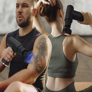 <span class=keywords><strong>Mini</strong></span> pistola de masaje muscular de tejido vibratorio profundo recargable, relajación corporal y Bola de masaje vibratorio inalámbrica, juego de pistola Fascial - Product Image 4
