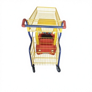 热销儿童购物车 |   带方向盘的趣味儿童超市购物车 - Product Image 5