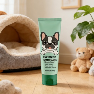 Wholesale OEM Pet Complete Care <b>Toothpaste</b> for Puppies and Adult Dogs Chicken <b>Flavor</b> OEM Factory Enzymatic <b>Toothpaste</b> for Dogs - Product Image 3