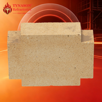 Brique d'andalusite Tynason AL-55 AL-60 AL-65, réfractaire à haute teneur en alumine, résistance au feu 1770-2000°C pour fours à verre et pétrochimie