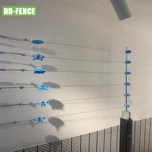 Système d'alarme <span class=keywords><strong>de</strong></span> clôture électrique à impulsions haute tension pour <span class=keywords><strong>ferme</strong></span>, protection <span class=keywords><strong>de</strong></span> sécurité élevée, en alliage d'aluminium non revêtu, non compatible - Product Image 6