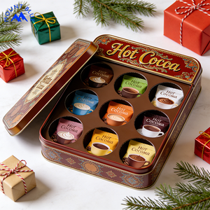 Vente Flash : Coffret Cadeau de Chocolats Chauds Halal de Luxe, Saveurs Variées, Qualité Supérieure, Délicieux, Idéal pour les Collations - Product Image 3