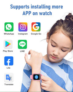 Montre connectée pour enfants D38-X3 avec GPS+LBS+Wifi, carte SIM 4G, 1+8 Go, 730 mAh, écran 1,69 pouces, Android 8.1, IP67, Relojes Smartwatches pour enfants - Product Image 5