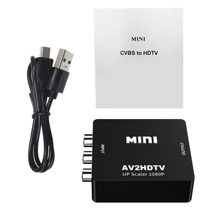 Adaptador HD 1080P <span class=keywords><strong>RCA</strong></span> a HDTV AV2HDTV de alta calidad, convertidor Mini AV a HDTV para proyector Xbox TV DVD hecho de plástico duradero - Product Image 6