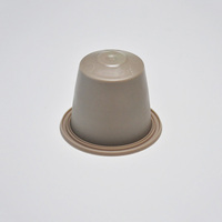 Capsule de café vide en plastique biodégradable écologique sans BPA, jetable, pour expresso