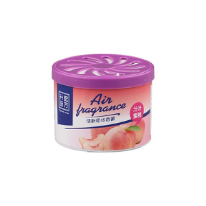 <b>Air</b> Fragrance Solid Perfume Peach Scent Car Freshener Round <b>Canned</b> Aromatic Long Lasting - Product Image 1
