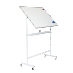 <span class=keywords><strong>Tableau</strong></span> blanc mobile magnétique <span class=keywords><strong>double</strong></span> <span class=keywords><strong>face</strong></span> de 60x48 pouces <span class=keywords><strong>Tableau</strong></span> effaçable à sec de 72x40 pouces avec roues <span class=keywords><strong>Tableau</strong></span> blanc de mobilité facile - Product Image 1