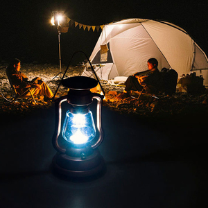 Xách Tay Năng Lượng Mặt Trời Sạc Cắm Trại Đèn Lồng Tay Crank Của Nhãn Hiệu Phí LED Chiếu Sáng Ngoài Trời Gấp Trại Lều Đèn - Product Image 6