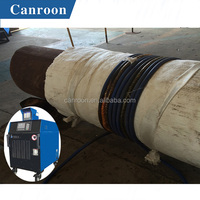 Máquina de Recubrimiento de Juntas de Oleoductos y Gasoductos, Generador de Calentamiento por Inducción con Bobina de Abrazadera de Tipo Manual