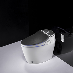 <span class=keywords><strong>High</strong></span> tech Closestool Intelligent Toilettes Noir monté au Sol Toilette Intelligente - Product Image 4