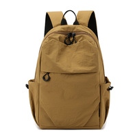 Sac à dos d'école en nylon léger et imperméable pour étudiants, idéal pour la vente en gros