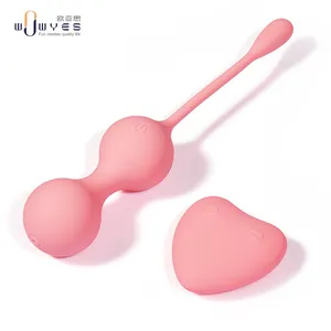 Sex Toy Exercise Urinary Incontinence Chinese Silicone Kegel Ball Make Vaginal Tight Vibrator