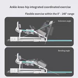 Intervento chirurgico elettrico al ginocchio gamba flessione frattura esercizio di Stretching arto inferiore dispositivo di allenamento per riabilitazione dell'articolazione del ginocchio - Product Image 4