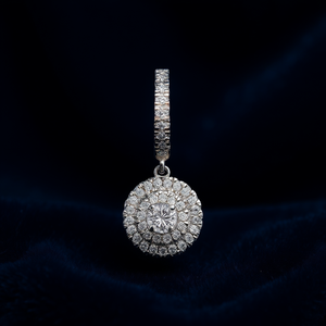 Orecchini a Clip per Donna con Incastonatura Completa Scintillante, Eleganti e alla Moda, per Uso Quotidiano e Feste, Accessorio Gioiello Non Forato - Product Image 2