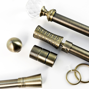 Accessoires de finition pour tringles <span class=keywords><strong>à</strong></span> rideaux en cristal de style européen moderne pour les extrémités des tringles <span class=keywords><strong>à</strong></span> rideaux - Product Image 5