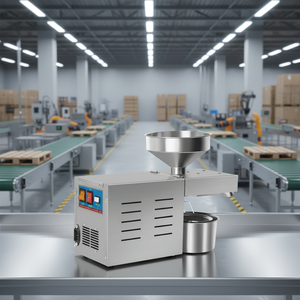 Nouvelle Presse à Huile Commerciale Automatique Mini en Acier Inoxydable, Extraction à <span class=keywords><strong>Froid</strong></span> et à Chaud, Multi-Huiles, Capacité 3-6kg/h - Product Image 4