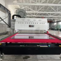 Machine de perçage de verre de haute qualité de marque chinoise renommée, motorisée, haute puissance 500KW, facile à utiliser, taille maximale du verre 2440x3660mm