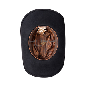 Venta al por mayor hecho a mano azul y negro vaquero 100% sombreros de fieltro de lana sombreros de vaquero vintage - Product Image 6