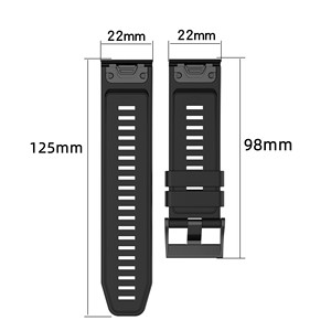 <span class=keywords><strong>Correa</strong></span> de Silicona Original BEEFLYPOWER para Reloj Inteligente, Conector de Metal, <span class=keywords><strong>Correa</strong></span> Deportiva de Dos Colores para <span class=keywords><strong>Garmin</strong></span> <span class=keywords><strong>Fenix</strong></span> 7/7X <span class=keywords><strong>Pro</strong></span> 22mm 26mm - Product Image 6