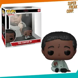 Lil Wayne Tha Carter 3 Funko Pop 07 copertina dell'album in vinile autoadesivo in PVC e PP libro di chiusura per matrimoni e regali stampa personalizzata - Product Image 2