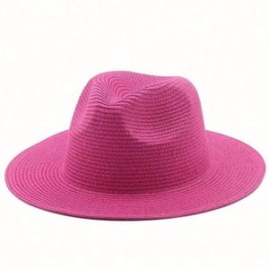 Sombrero de Paja de Ala Ancha para Viajes a la Playa y Vacaciones al Aire Libre, Estilo Vaquero, para Hombres y Mujeres - Product Image 4